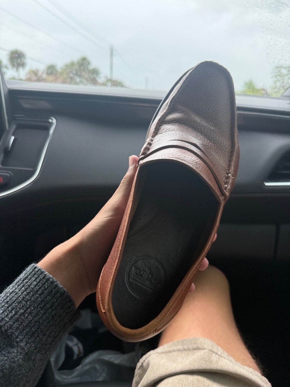 Peter Millar men’s penny loafers
